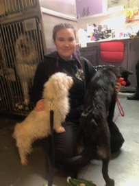 Laura Daisy and Blackie