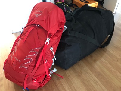 packed up