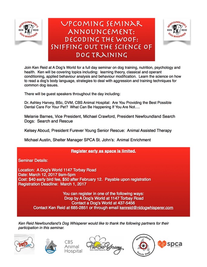 Seminar poster